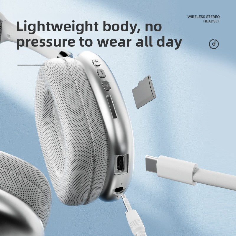 Wireless Bluetooth Headphones with Stereo Sound