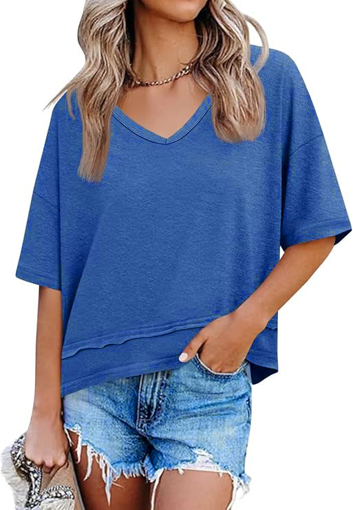 Women's V-Neck Sleeveless T-Shirt
