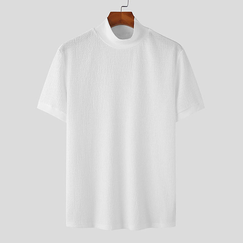 Men's Turtleneck Knit Shirt