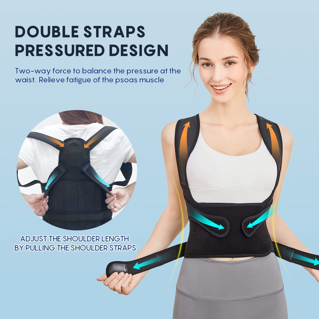 Adjustable Posture Corrector for Spine Support