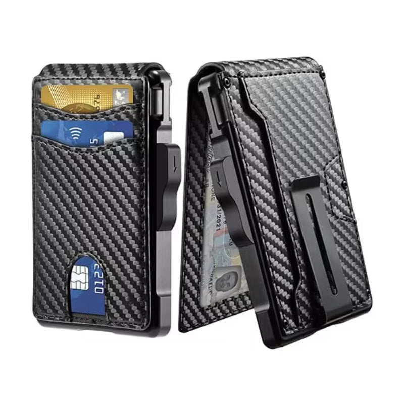 Carbon fiber ultra-thin card bag