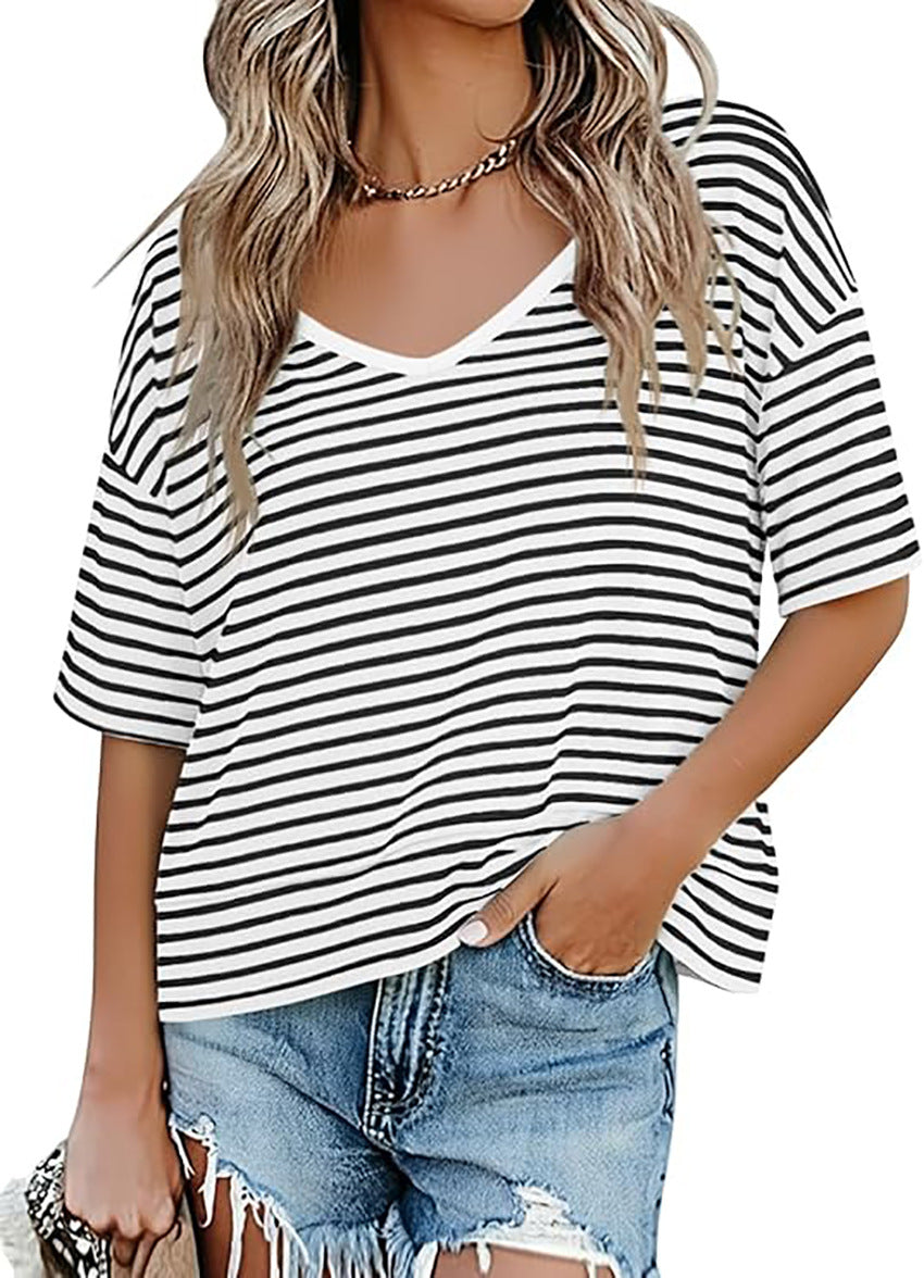 Women's V-Neck Sleeveless T-Shirt