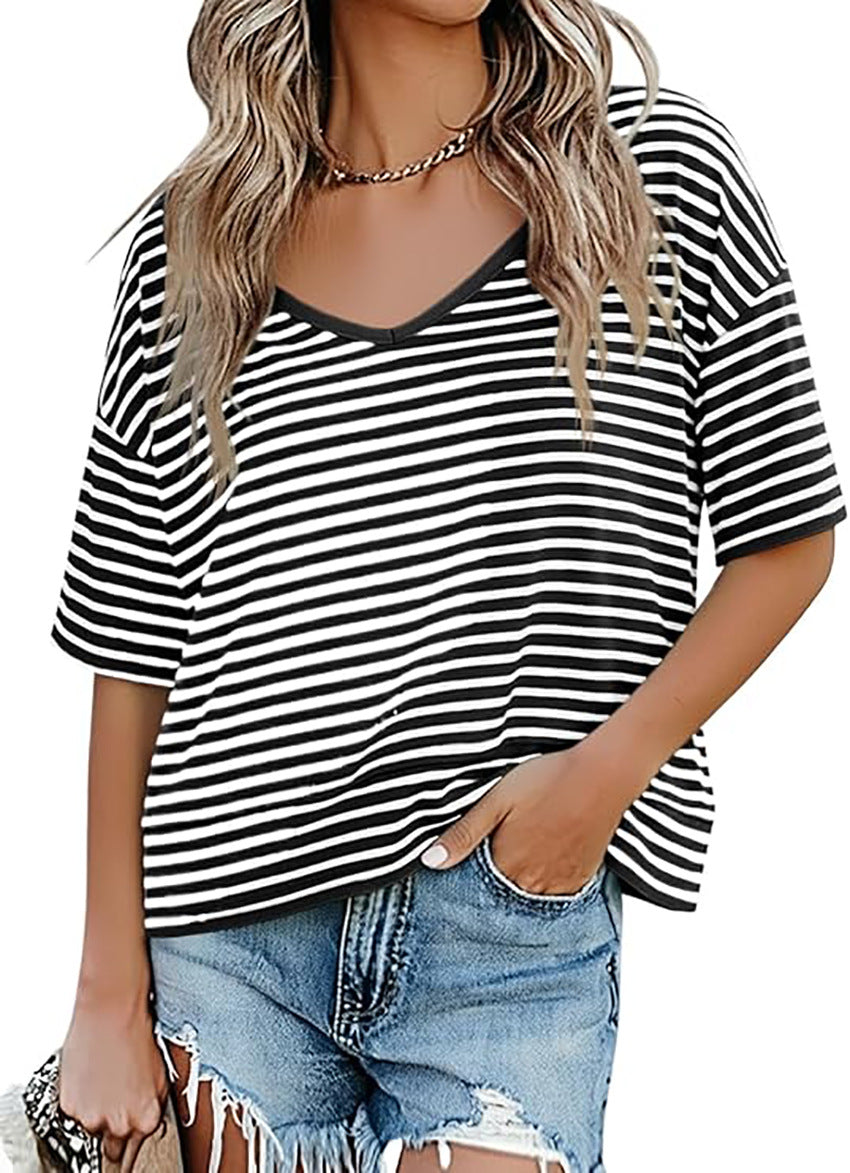 Women's V-Neck Sleeveless T-Shirt