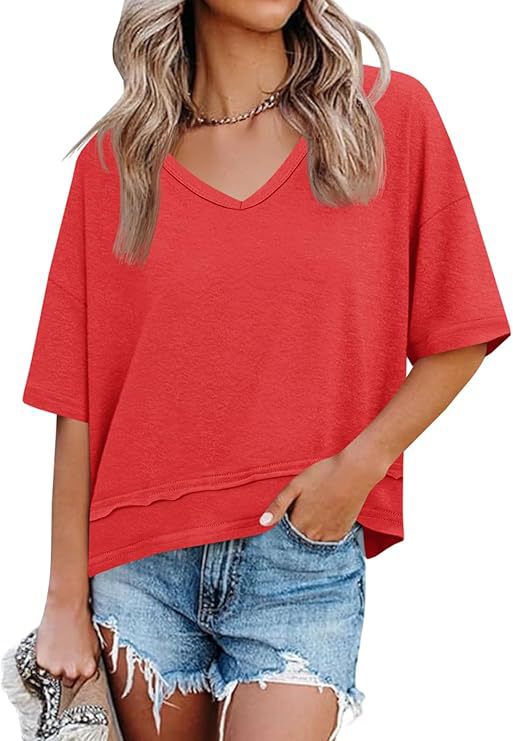 Women's V-Neck Sleeveless T-Shirt
