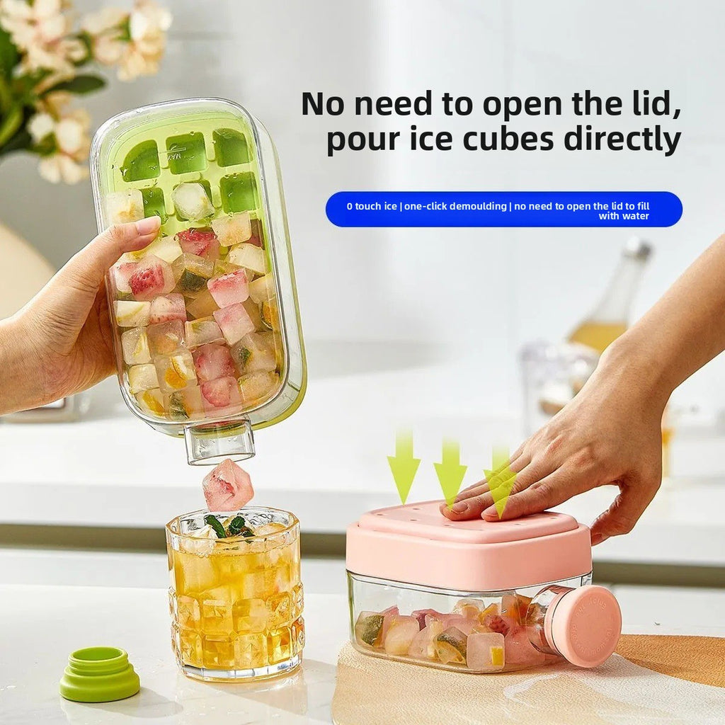 Household 2-in-1 Ice Maker Water Bottle