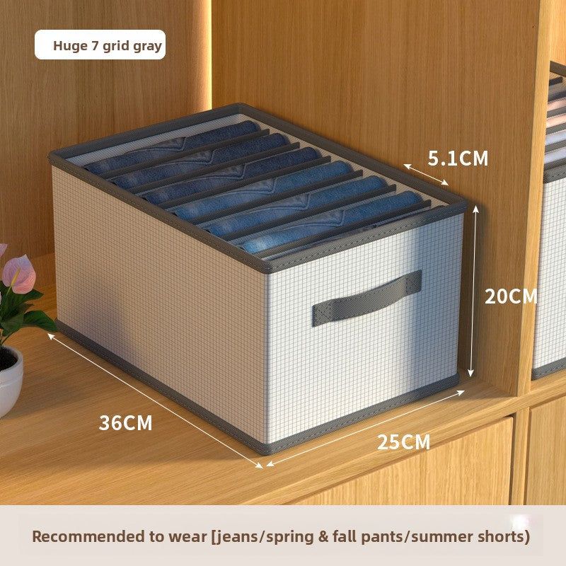 Drawer-Type Clothes Storage Box Organizer