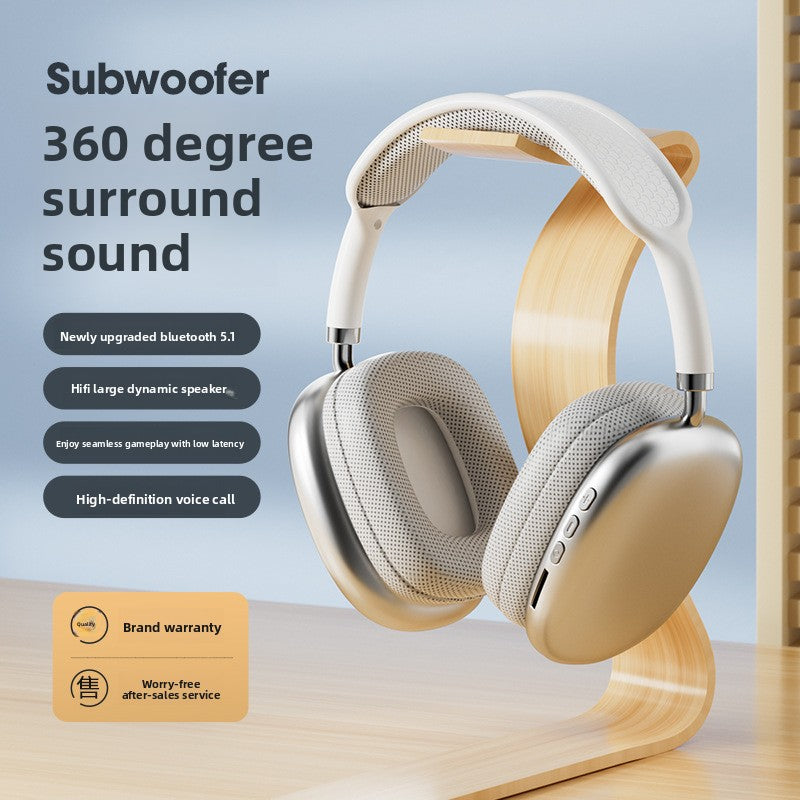 Wireless Bluetooth Headphones with Stereo Sound