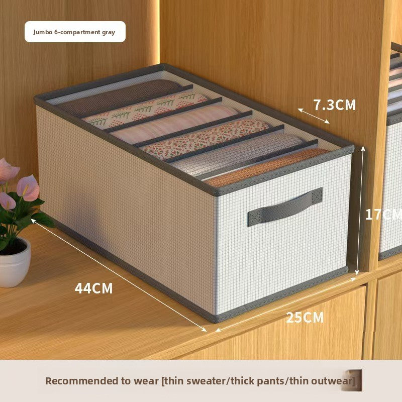 Drawer-Type Clothes Storage Box Organizer