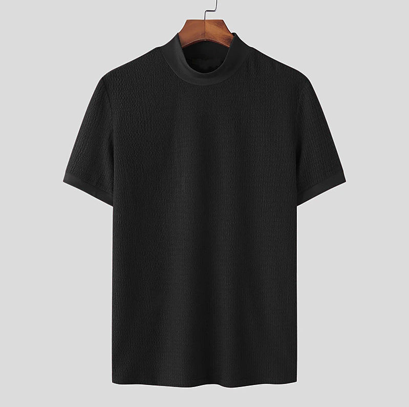 Men's Turtleneck Knit Shirt