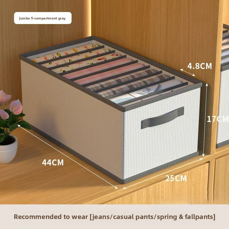 Drawer-Type Clothes Storage Box Organizer